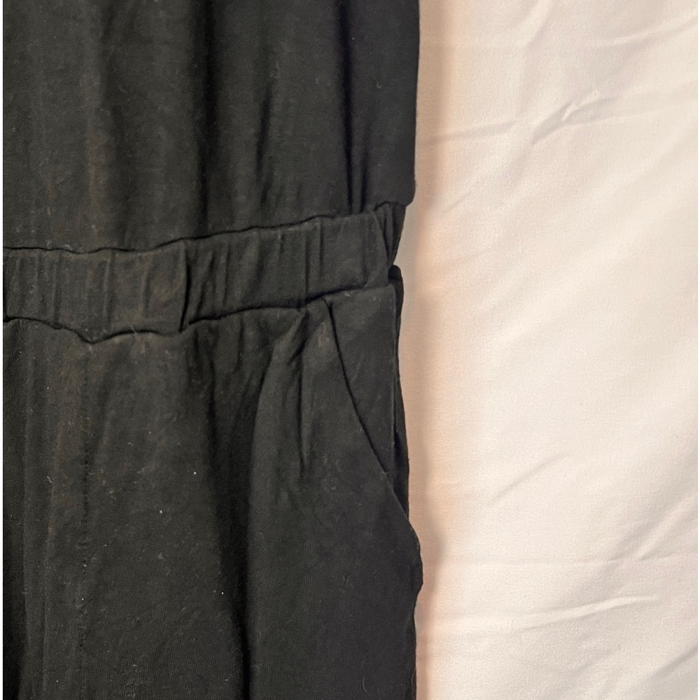 32*Cool Black Shirt Dress (Large) - Picture 3 of 5